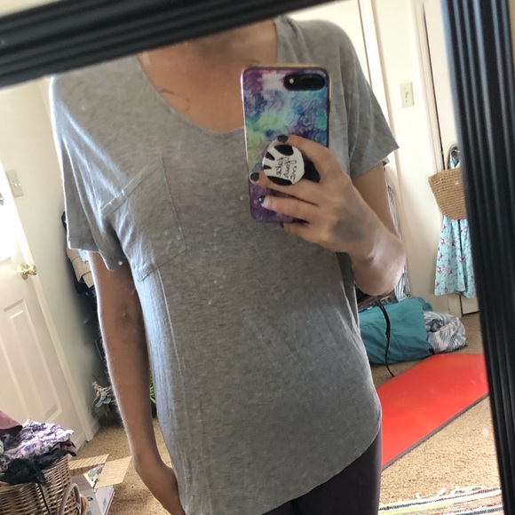 Lot 2 very soft grey tops ky - Picture 3 of 9